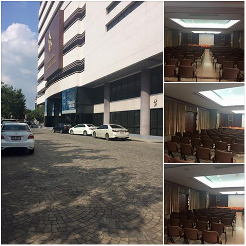 งานติดตั้งผ้าม่านวิทยาลัยเทคโนโลยีสยาม